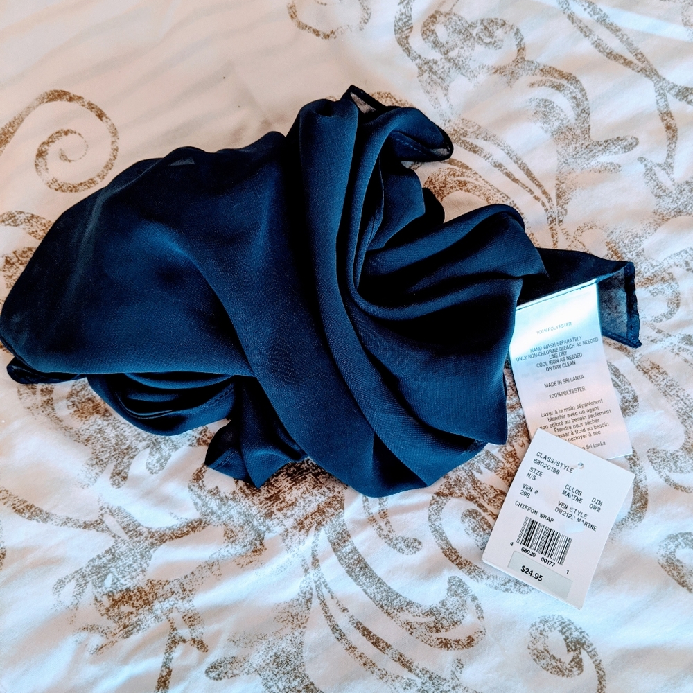 David's Bridal Chiffon Wrap